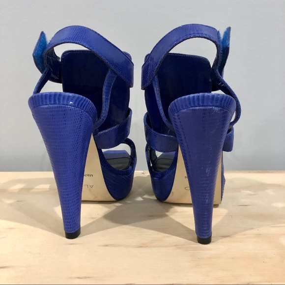 Aldo blue heels 36 - Picture 5 of 8